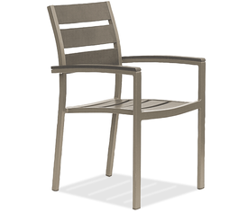 Στοιβαζόμενη Πολυθρόνα Αλουμινίου Με Pollywood 57*58*88cm