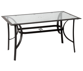 Μεταλλικό Παραλ/μο Τραπέζι Με Πλαίσιο Αλουμινίου 160 x 90cm