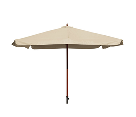 Τετράγωνη Ομπρέλα 300 x 300cm  Ξύλινη