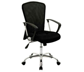 ΚΑΡΕΚΛΑ ΓΡΑΦΕΙΟΥ ΜΑΥΡΗ- ΔΙΑΣΤΑΣΕΙΣ: 57x50x90/100cm