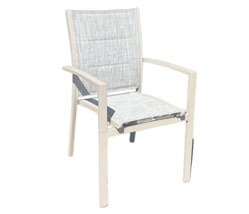 NEW LEA ΠΟΛΥΘΡΟΝΑ ΑΛΟΥΜΙΝΙΟΥ TAUPE 58Χ62Χ89cm