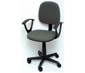 ΚΑΡΕΚΛΑ ΓΡΑΦΕΙΟΥ ΠΑΙΔΙΚΗ ΓΚΡΙ  ΜΕ ΜΠΡΑΤΣΑ -ΔΙΑΣΤΑΣΕΙΣ: 57x47x81/92cm