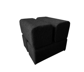 Cheval Stool Black 45x45x42cm