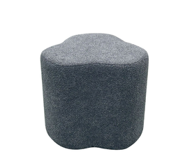 DAISY ΣΚΑΜΠΟ ΓΚΡΙ ΣΚΟΥΡΟ 48x48x42cm