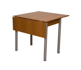 Τραπέζι Επεκτεινόμενο Μέταλλο / Μελαμίνη 55+54x80xH75cm