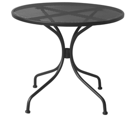 Στρογγυλό Μεταλλικό Τραπέζι 90 x 71cm