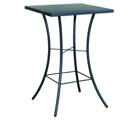 Αγαλβάνιστο Τετράγωνο Τραπέζι Μπάρ Με Μεταλλικό Σκελετό 70 x 70cm