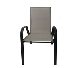 ΚΑΡΕΚΛΑ ΜΕΤΑΛΛΙΚΗ ΑΝΘΡΑΚΙ ΜΕ ΜΠΡΑΤΣΑ ΤΕΧΤ 2x1 - ΔΙΑΣΤΑΣΕΙΣ: W55,5xD70xH42/95cm