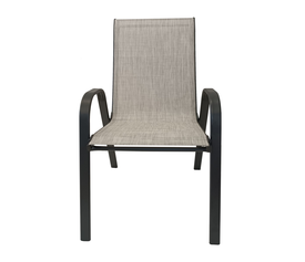 ΚΑΡΕΚΛΑ ΜΕΤΑΛΛΙΚΗ ΑΝΘΡΑΚΙ ΜΕ ΜΠΡΑΤΣΑ ΤΕΧΤ 2x1- ΔΙΑΣΤΑΣΕΙΣ: W55,5xD70xH42/95cm