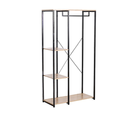 MODE ΝΤΟΥΛΑΠΑ SONOMA ΜΑΥΡΟ 90x40x167