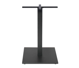 PRATO-W Βάση Τραπεζιού Μέταλλο Βαφή Μαύρο, με Ρεγουλατόρο,Cross 60x60cm,15kg
