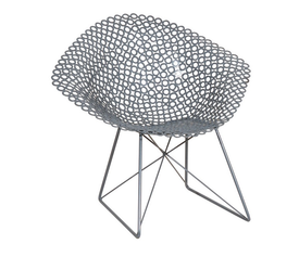 Γαλβανισμένη Μεταλλική Πολυθρόνα Κήπου