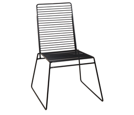 Γαλβανισμένη Μεταλλική Στοιβαζόμενη Καρέκλα Κήπου 58*64*89cm