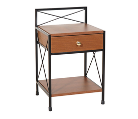 Μεταλλικό Κομοδίνο Με 1 Συρτάρι 37(w) x 36(d) x 61(h) cm ΚΑΡΥΔΙ