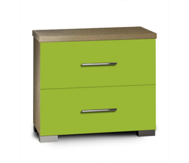 Κομοδίνο παιδικό με 2 συρτάρια λαχανί