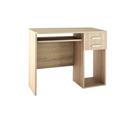 Γραφείο παιδικό με 2 συρτάρια δρυς