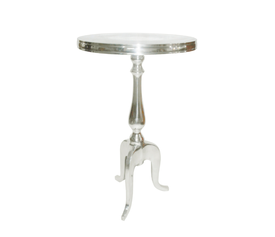 ELA SIDE TABLE ΑΣΗΜΙ 36x36x61