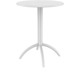 OCTOPUS Φ60Χ75εκ.WHITE ΤΡΑΠΕΖΙ ΠΟΛ/ΝΙΟΥ