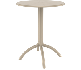 OCTOPUS Φ60Χ75εκ.TAUPE ΤΡΑΠΕΖΙ ΠΟΛ/ΝΙΟΥ