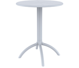 OCTOPUS Φ60Χ75εκ.SILVER GREY ΤΡΑΠΕΖΙ ΠΟΛ/ΝΙΟΥ