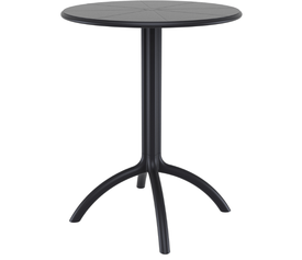 OCTOPUS Φ60Χ75εκ.BLACK ΤΡΑΠΕΖΙ ΠΟΛ/ΝΙΟΥ