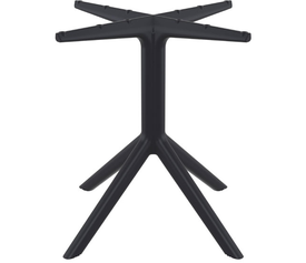 SKY BLACK ΒΑΣΗ 80X80X73εκ. ΠΟΛ/ΝΙΟΥ