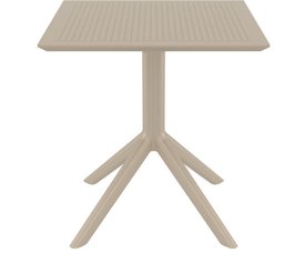 SKY TAUPE 70X70X74εκ. ΤΡΑΠΕΖΙ ΠΟΛ/ΝΙΟΥ