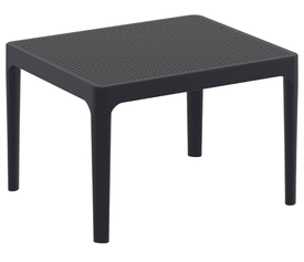 SKY BLACK 50Χ60Χ40εκ. ΤΡΑΠΕΖΙ ΠΟΛ/ΝΙΟΥ