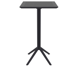 SKY BLACK BAR 60Χ60Χ108εκ.ΠΤΥΣ/ΝΟ ΤΡΑΠ. ΠΟΛ/ΝΙΟΥ