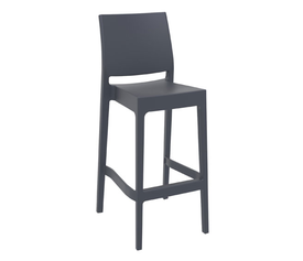 MAYA 75εκ. ΣΚΑΜΠΟ DARK GREY ΠΟΛ/ΝΙΟΥ