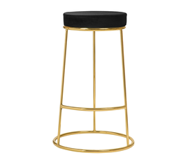 Σκαμπό BO Μαύρο 32.5 x 32.5 x 67.5