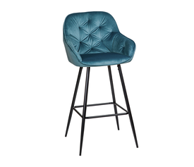 Σκαμπό Dot Πετρόλ 53 x 55 x 107