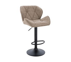 Σκαμπό Comfort Γκρεζ 53 x 52 x 91-111