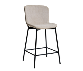 Σκαμπό Melina-Bar μπεζ 55 x 48 x 95