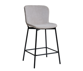 Σκαμπό Melina-Bar ανοιχτό μπεζ 55 x 48 x 95