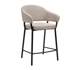 Σκαμπό Duke 65 Ύφασμα Γκρεζ 57 x 56 x 95