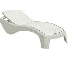 ΞΑΠΛΩΣΤΡΑ ΠΟΛΥΠΡΟΠΥΛΕΝΙΟΥ ΠΑΡΑΛΙΑΣ ΛΕΥΚΟ RATTAN KETER ATLANTIC 