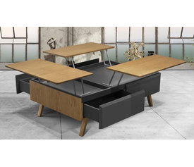 ET-094 τραπεζάκι σαλονιού σερβιτόρος N94 120x80