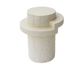 RIVER SIDE TABLE BEIGE 45.5x45.5x55