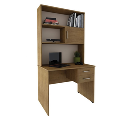 Γραφείο Ελληνικής Κατασκευής με Εταζέρα 120x60xH187cm ALN