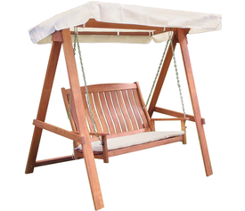 ΚΟΥΝΙΑ  ΔΙΘΕΣΙΑ MERANTI  ME ΕΚΡΟΥ ΜΑΞΙΛΑΡΙ & ΟΡΟΦΗ - ΔΙΑΣΤΑΣΕΙΣ: L166xD117x178cm