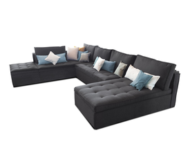 Καναπές Γωνία Patmos Πολυμορφική 340x220x180x100 cm