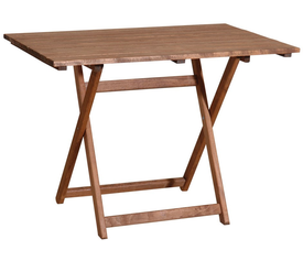 Ξύλινο Παραλ/μο Πτυσσόμενο Τραπέζι Οξυά 70 x 100 x 72cm