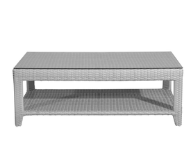 Rattan Βοηθητικό Τραπεζάκι (Coffee Table) 100 x 50 x 42cm