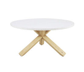 TERRAZZO ΤΡΑΠΕΖΙ TERRAZZO 150x150x76.3