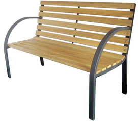 ΠΑΓΚΑΚΙ ΜΕΤΑΛΛΙΚΟ ΜΕ ΞΥΛΟ- ΔΙΑΣΤΑΣΕΙΣ: L120xW62xH38/82cm