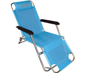 myResort ΠΟΛΥΘΡΟΝΑ ΞΑΠΛΩΣΤΡΑ ΜΠΛΕ ΜΕΤΑΛΛΙΚΗ MΕ ΜΠΡAΤΣΑ ΚΑΙ ΜΑΞΙΛΑΡΙ- 4ΘΕΣΕΩΝ ΤΕΧΤ