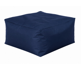 Σκούρο Μπλέ Αδιάβροχο Ανεξίτηλο Πούφ 75x75x35(h)cm