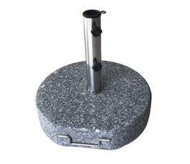 ΒΑΣΗ ομπρέλας στρογγυλή Γρανίτης/Inox #304 (40Kg)