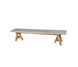 ERESOS ΠΑΓΚΑΚΙ CEMENT ΑΝΟΙΧΤΟ 200x40x45cm
